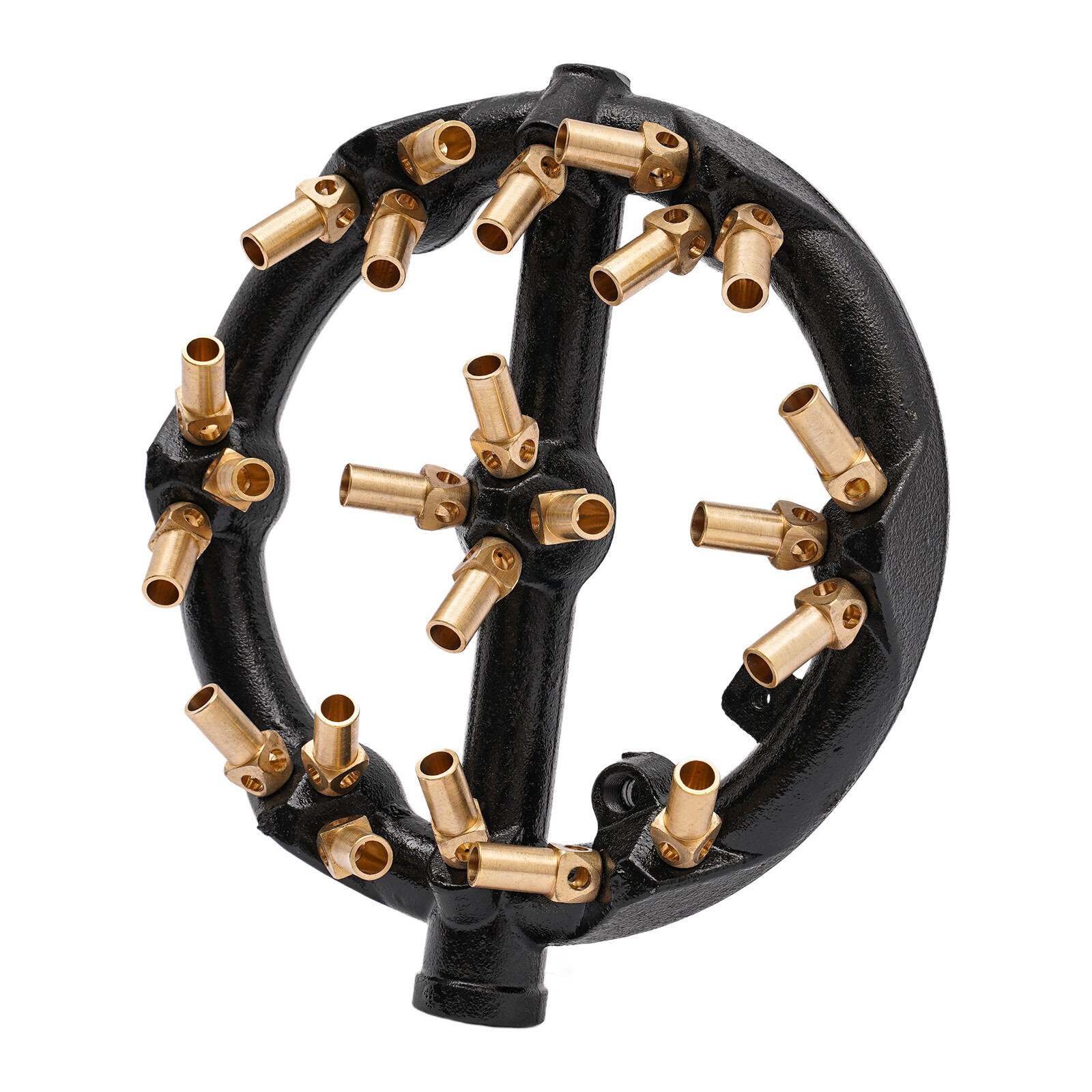 23 Tips Heads Jet Burner Round Shape Natural Gas Jet Burner 22.5cm Cast Iron NEW