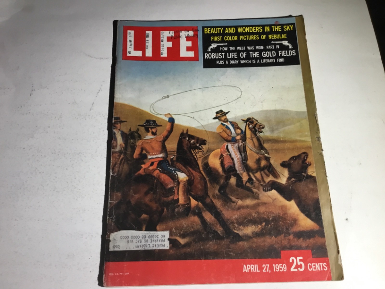 LIFE MAGAZINE.  April 27, 1959.  Beauty And Wonders In The Sky.  Vintage.