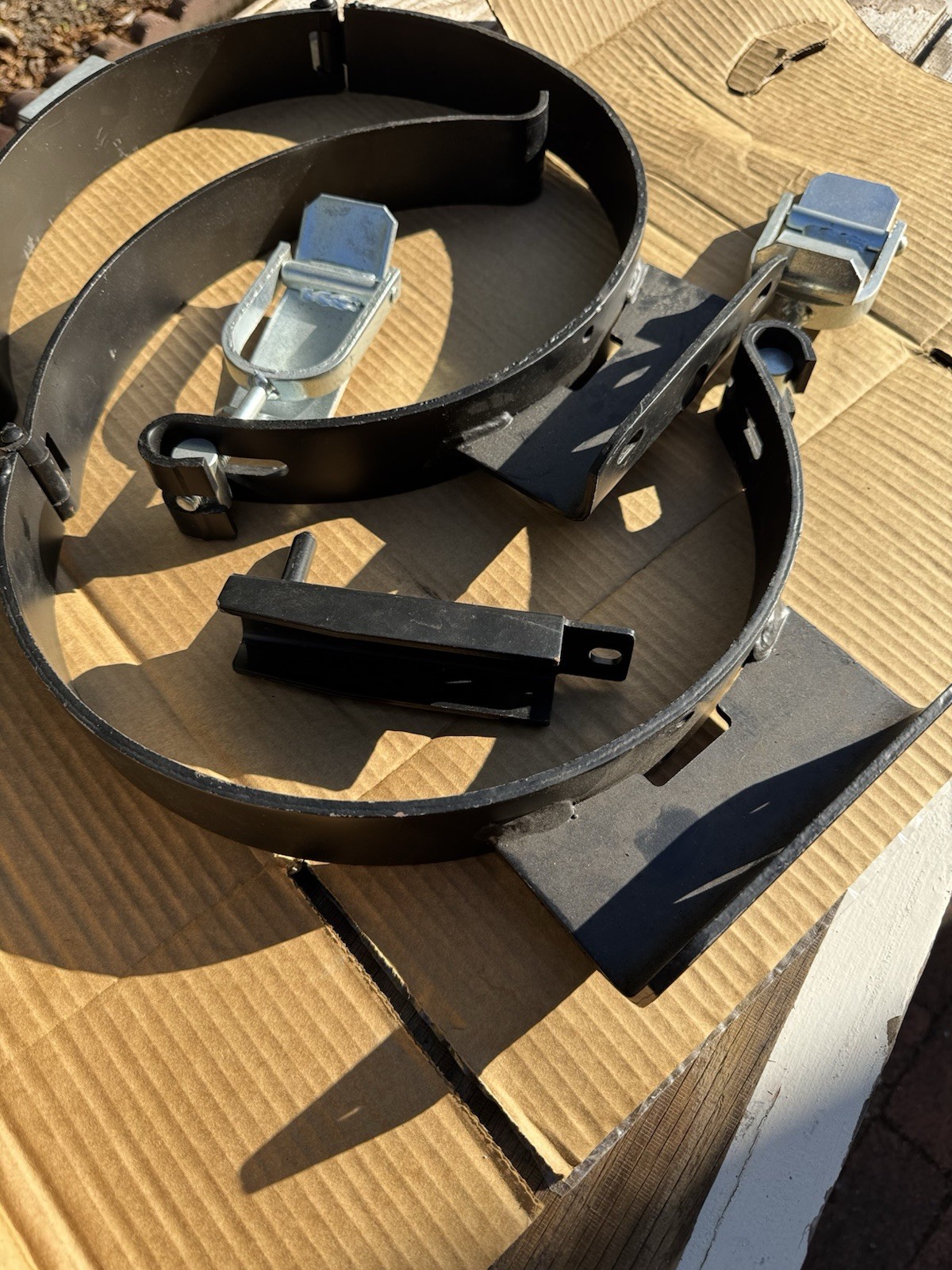 TB-2 LPG Tank Bracket For Forklift Rock Crawler Fits 33.5 & 43.5LB Tanks TB-2 LPG Tank Bracket For Forklift Rock Crawler Fits 33.5 & 43.5LB Tanks