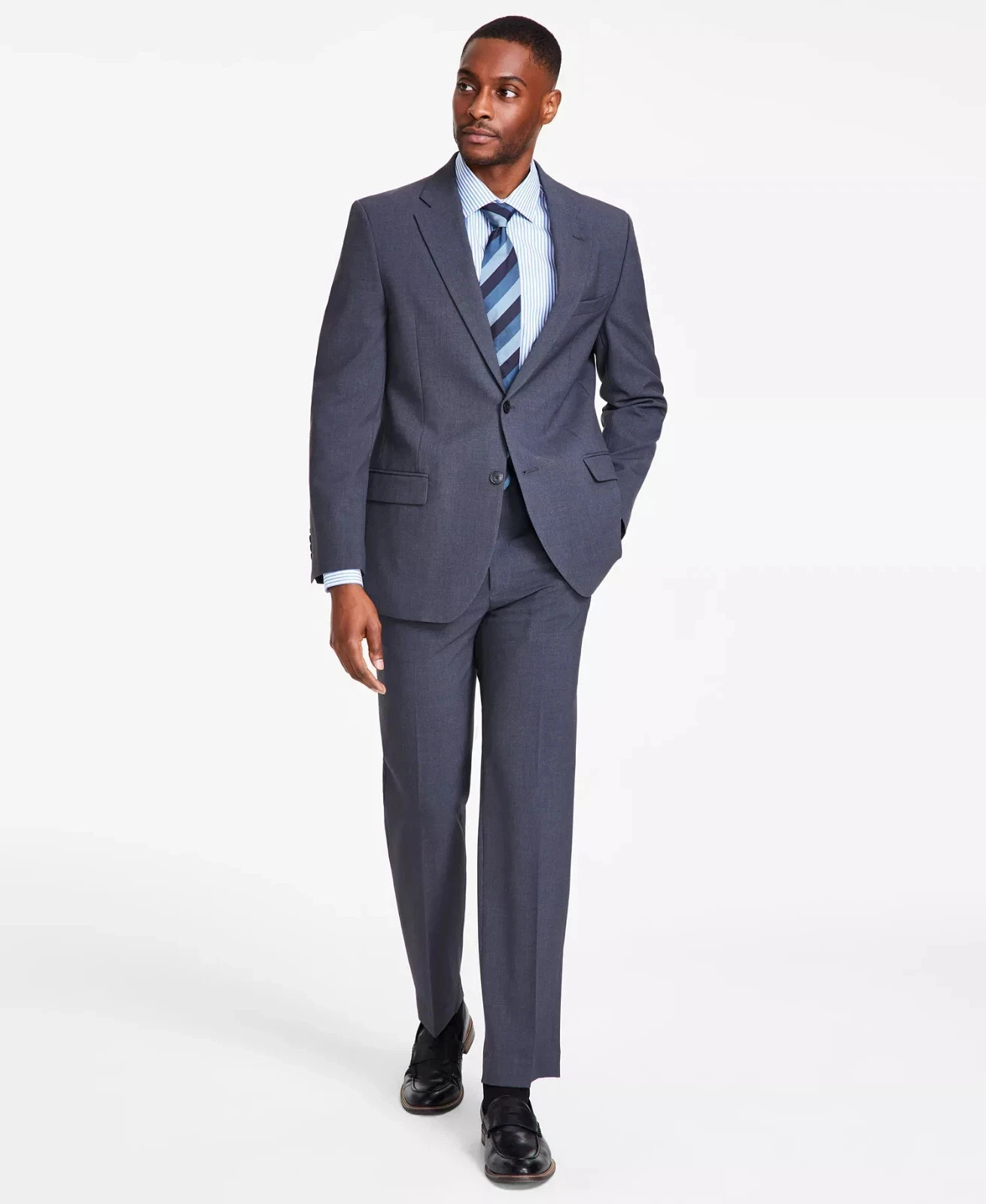 $300 Nautica Men\'s Charcoal Modern Fit Bi Stretch Suit Sport Coat 44 R pjl2926a $300 Nautica Men\'s Charcoal Modern Fit Bi Stretch Suit Sport Coat 44 R pjl2926a