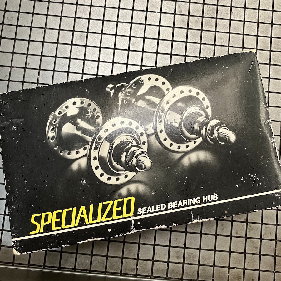 Vintage NIB Specialized BMX Hubset Sealed Bearings 36h