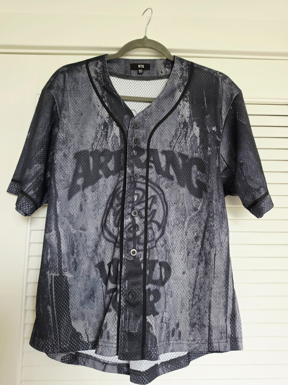 M/L BTS Jimin 95 Arirang Tour Jersey + VIP Soundcheck Gift Set