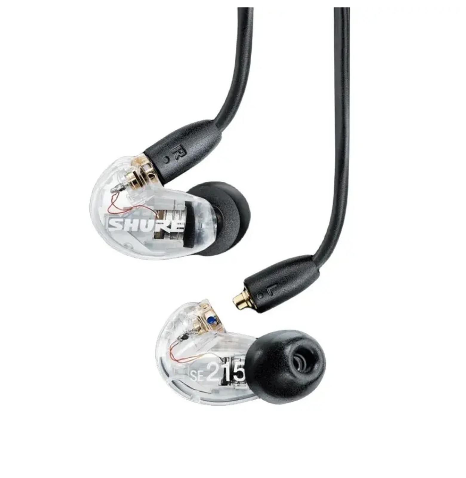 For Shure SE215 Professional In Ear Sound Isolating Headphones Replacement Clear For Shure SE215 Professional In Ear Sound Isolating Headphones Replacement Clear