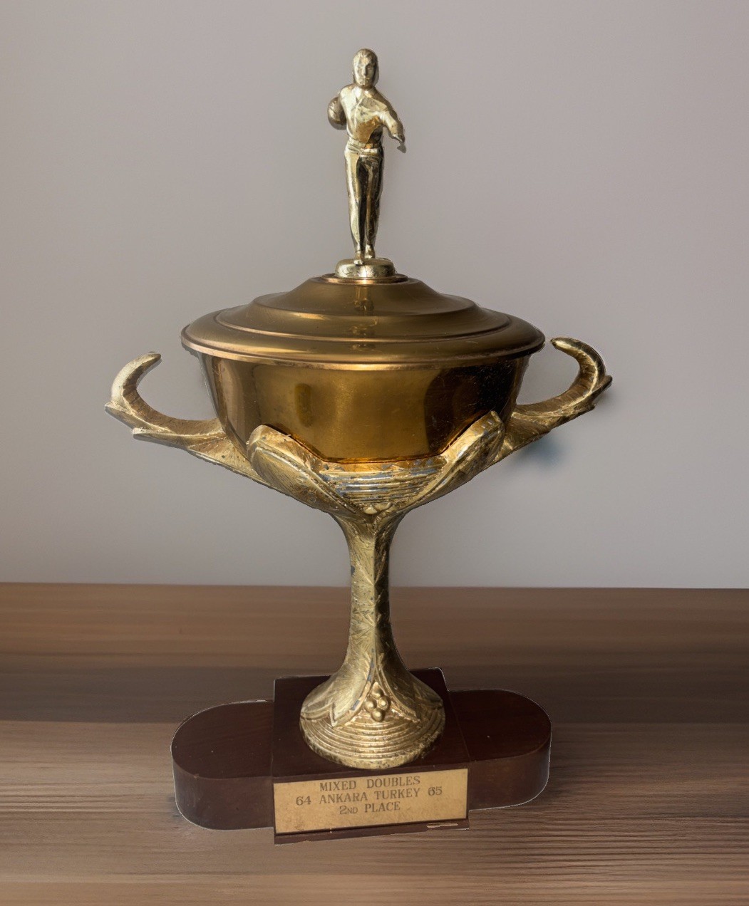 Vintage 1964 1965 Large Bowling Trophy 20