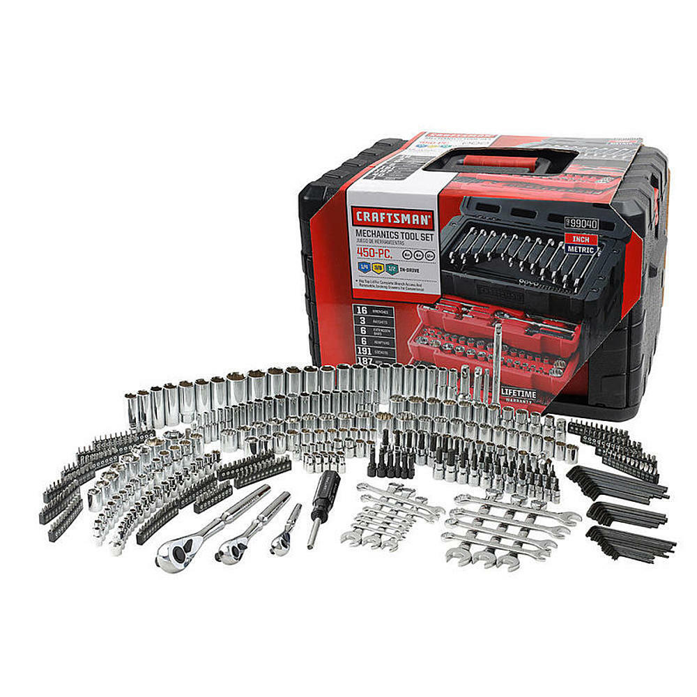 Craftsman Tool Set 450 pc. Auto Mechanics Tools With Case