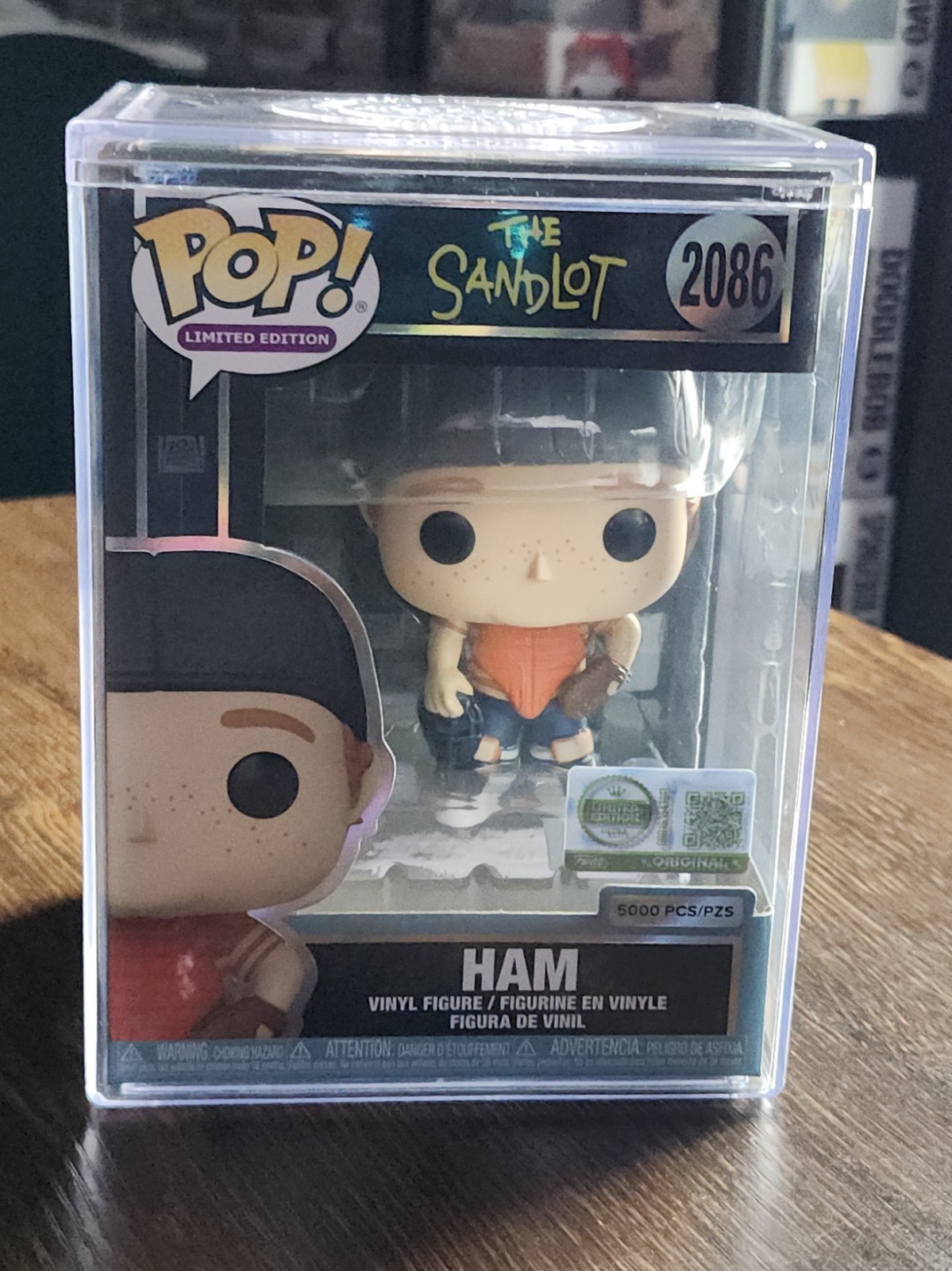 Funko Pop Vinyl The Sandlot Ham #2086 Limited Edition 5000pcs Funko Pop Vinyl The Sandlot Ham #2086 Limited Edition 5000pcs