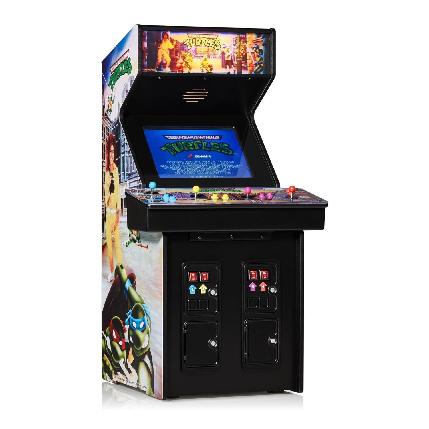 Numskull Quarter Arcades Teenage Mutant Ninja Turtles Collector\'s Mini Arcade