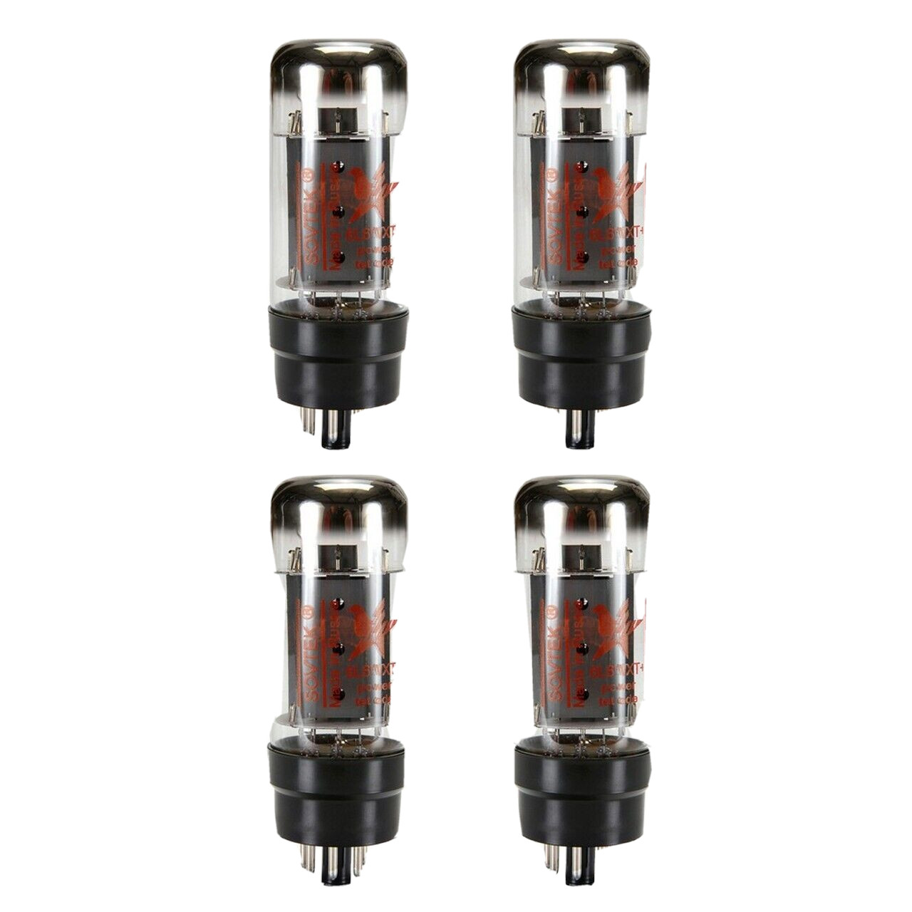 NEW SOVTEK 6L6WXT+ Matched **QUAD** Tubes 6L6 5881 SUPER POWER VALVES NEW SOVTEK 6L6WXT+ Matched **QUAD** Tubes 6L6 5881 SUPER POWER VALVES