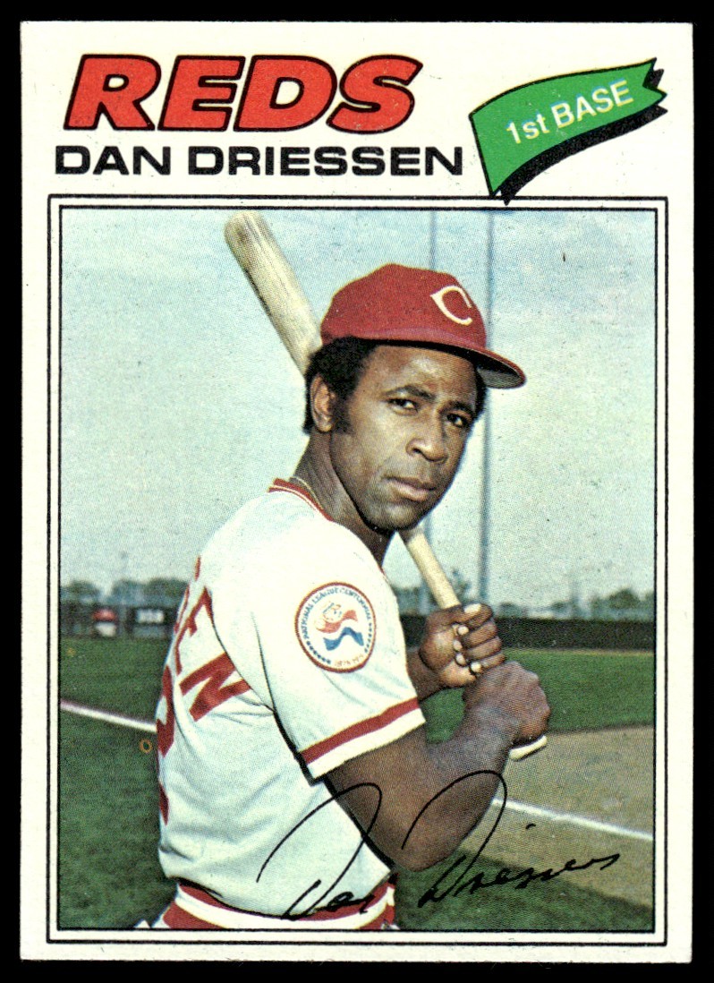 1977 Topps Dan Driessen Cincinnati Reds #23