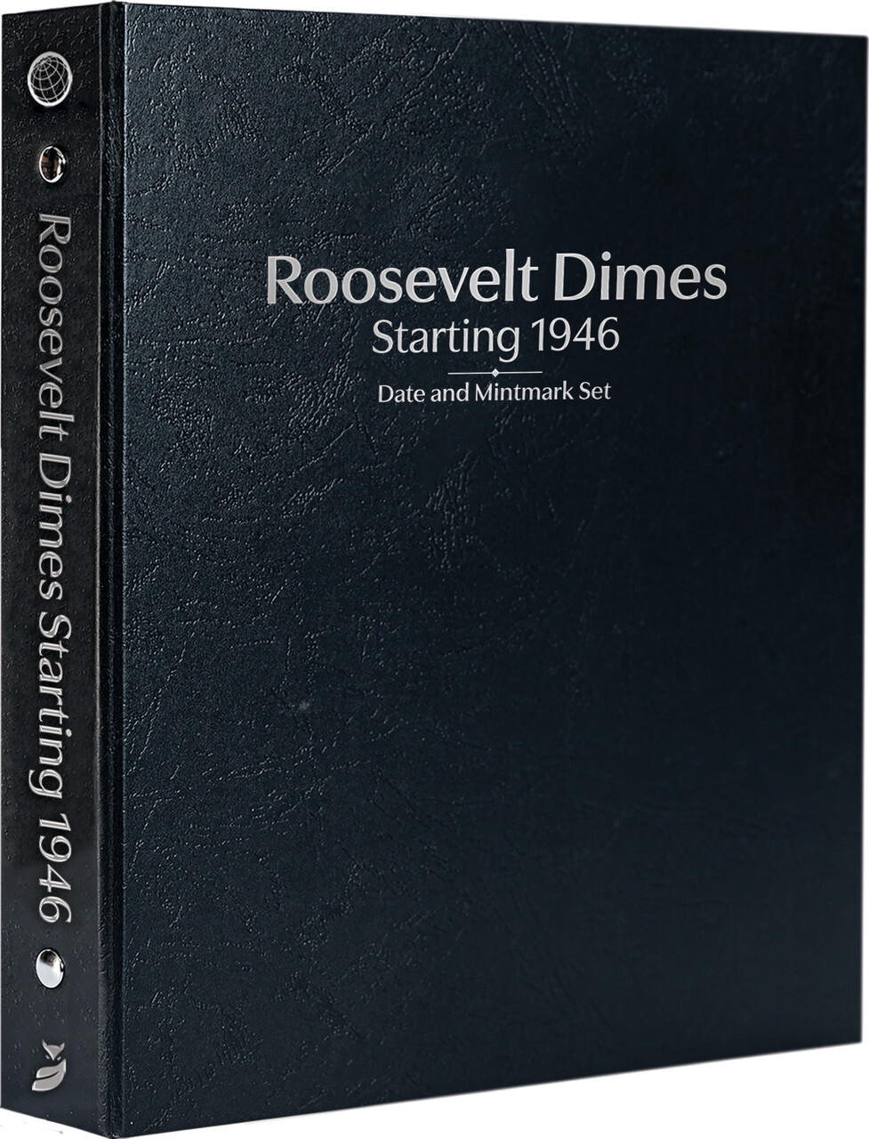 Roosevelt Dimes: Starting 1946 Date & Mintmark Set-Whitman Prestige™ Album-Black Roosevelt Dimes: Starting 1946 Date & Mintmark Set-Whitman Prestige™ Album-Black