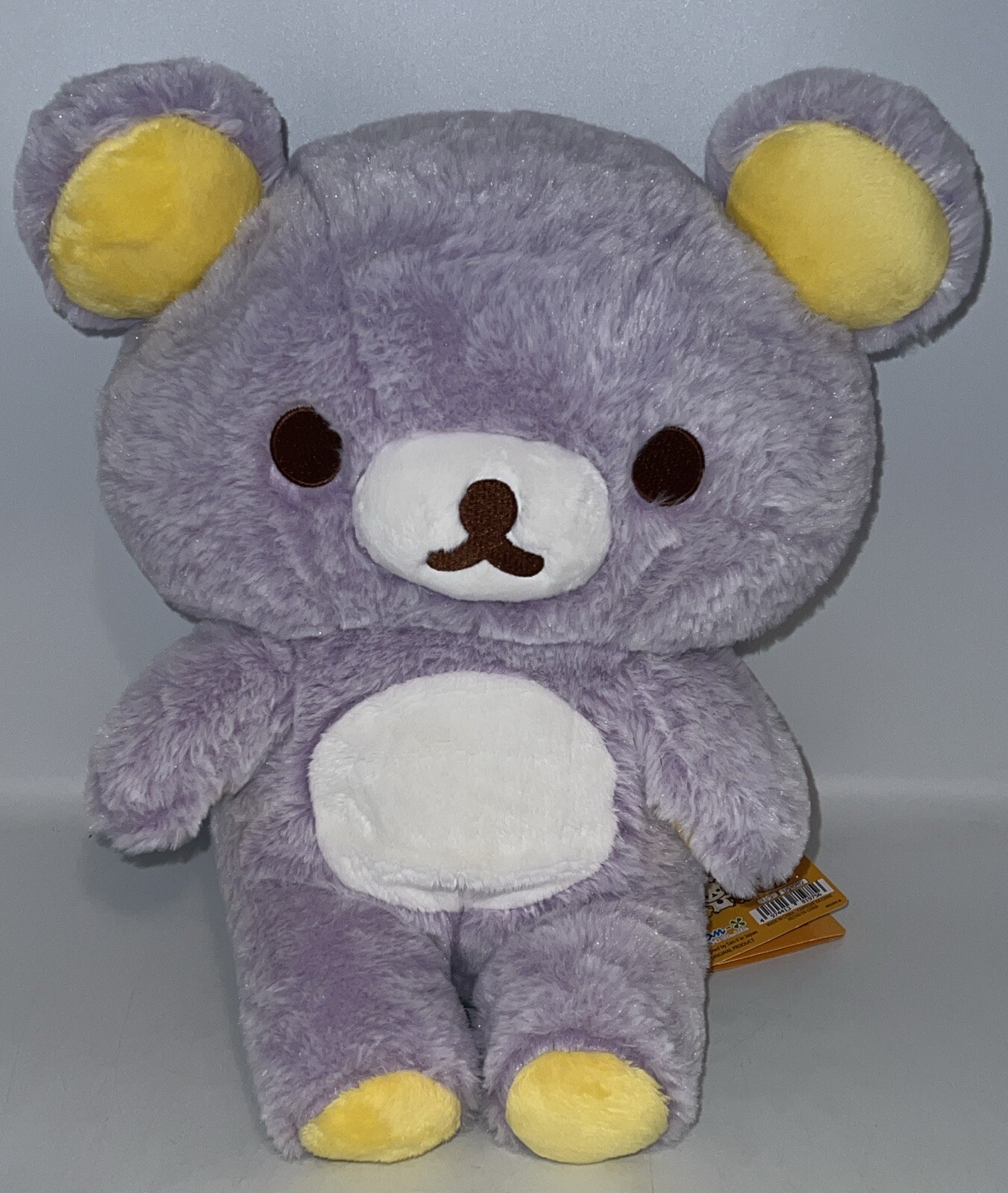 Rilakkuma Purple & Yellow Ears Authentic SAN-X Rilakkuma Approx. 15 inch Tall