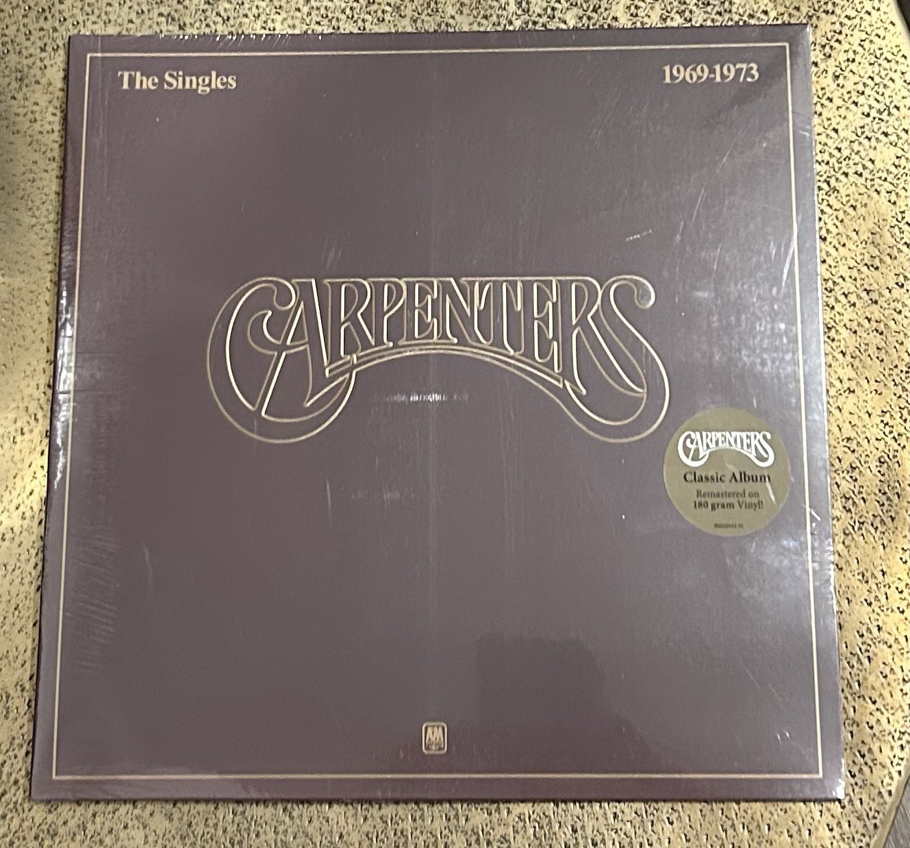 Carpenters The Singles 1969-1973 Vinyl LP A&M Pop Remastered 180 Gram Edition Carpenters The Singles 1969-1973 Vinyl LP A&M Pop Remastered 180 Gram Edition