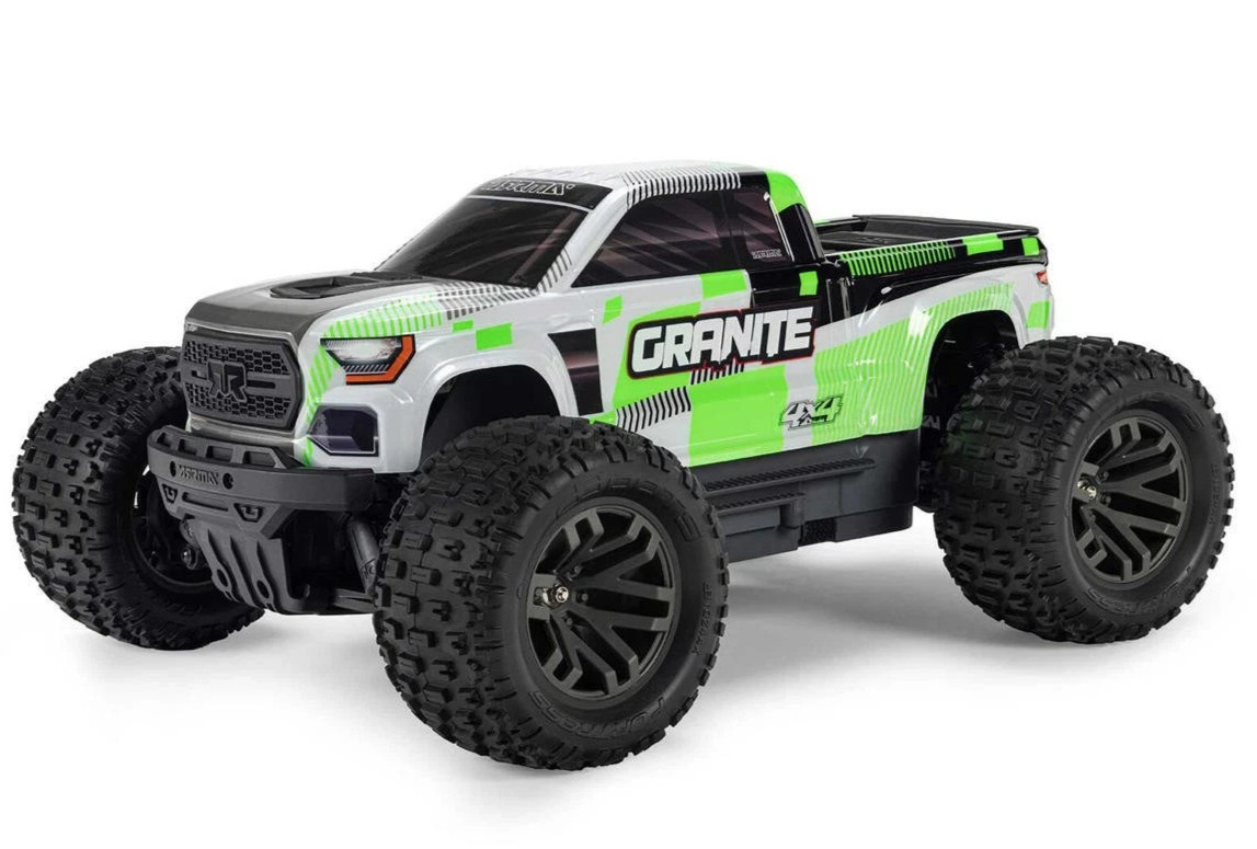 ARRMA 1/10 GRANITE MEGA 665 4X4 RTR Brushed RC Monster Truck GREEN Hobby Grade ARRMA 1/10 GRANITE MEGA 665 4X4 RTR Brushed RC Monster Truck GREEN Hobby Grade