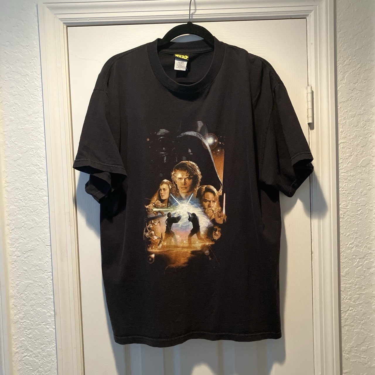 vintage y2k star wars episode III 2005 revenge of the sith movie poster shirt vintage y2k star wars episode III 2005 revenge of the sith movie poster shirt