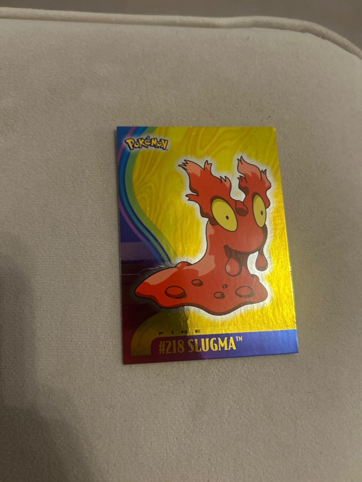 Rare Pokemon Slugma 218 - Shiny - Pokemon TGC Rare Pokemon Slugma 218 - Shiny - Pokemon TGC