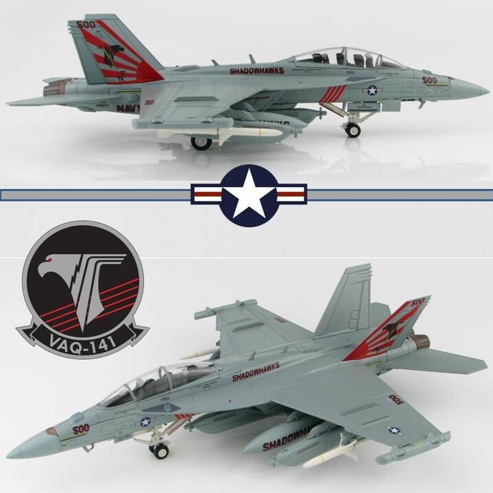 Hobby Master 1/72 HA5150 Boeing EA-18G Growler USN VAQ-141 Shadowhawks, NF500