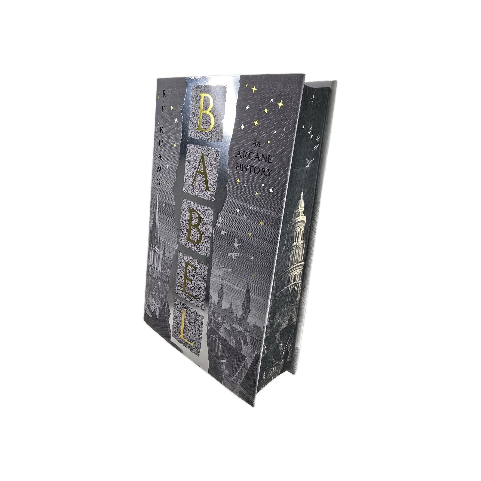 Babel By R. F. Kuang Signed Fairyloot Special Edition Sprayed Edges Hardcover