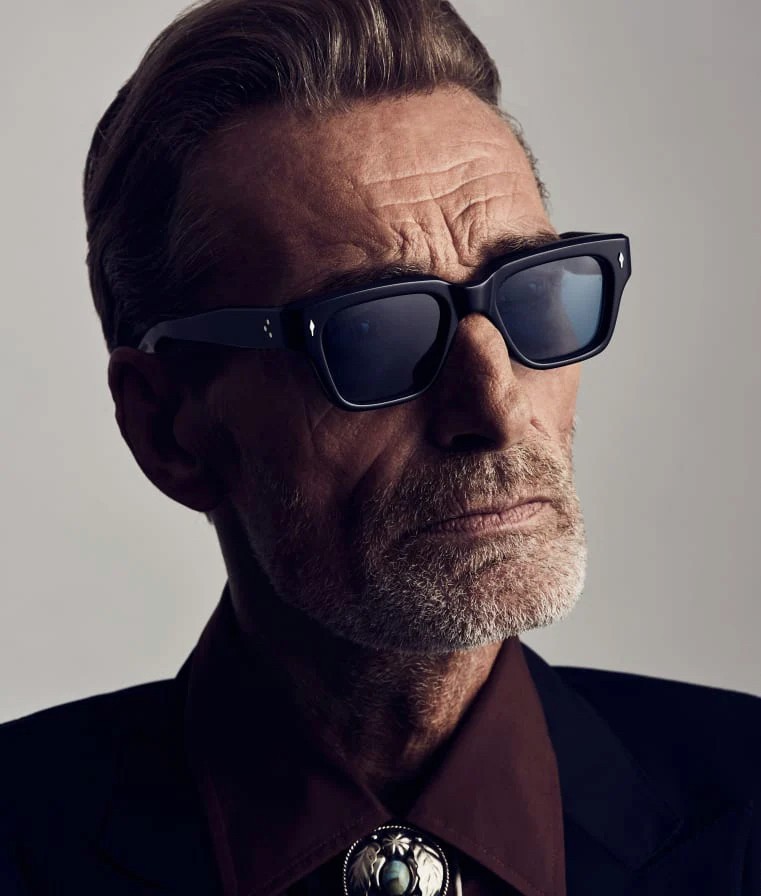 Jacques Marie Mage Fellini Sunglasses 51-20-146 Black Acetate Frame Japanese Jacques Marie Mage Fellini Sunglasses 51-20-146 Black Acetate Frame Japanese