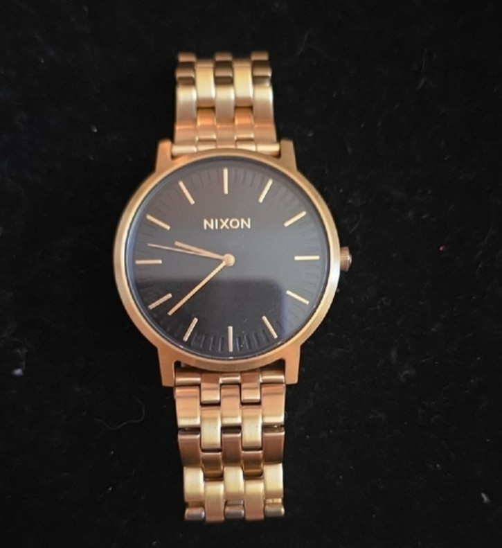 Nixon The Porter Watch Black/Gold