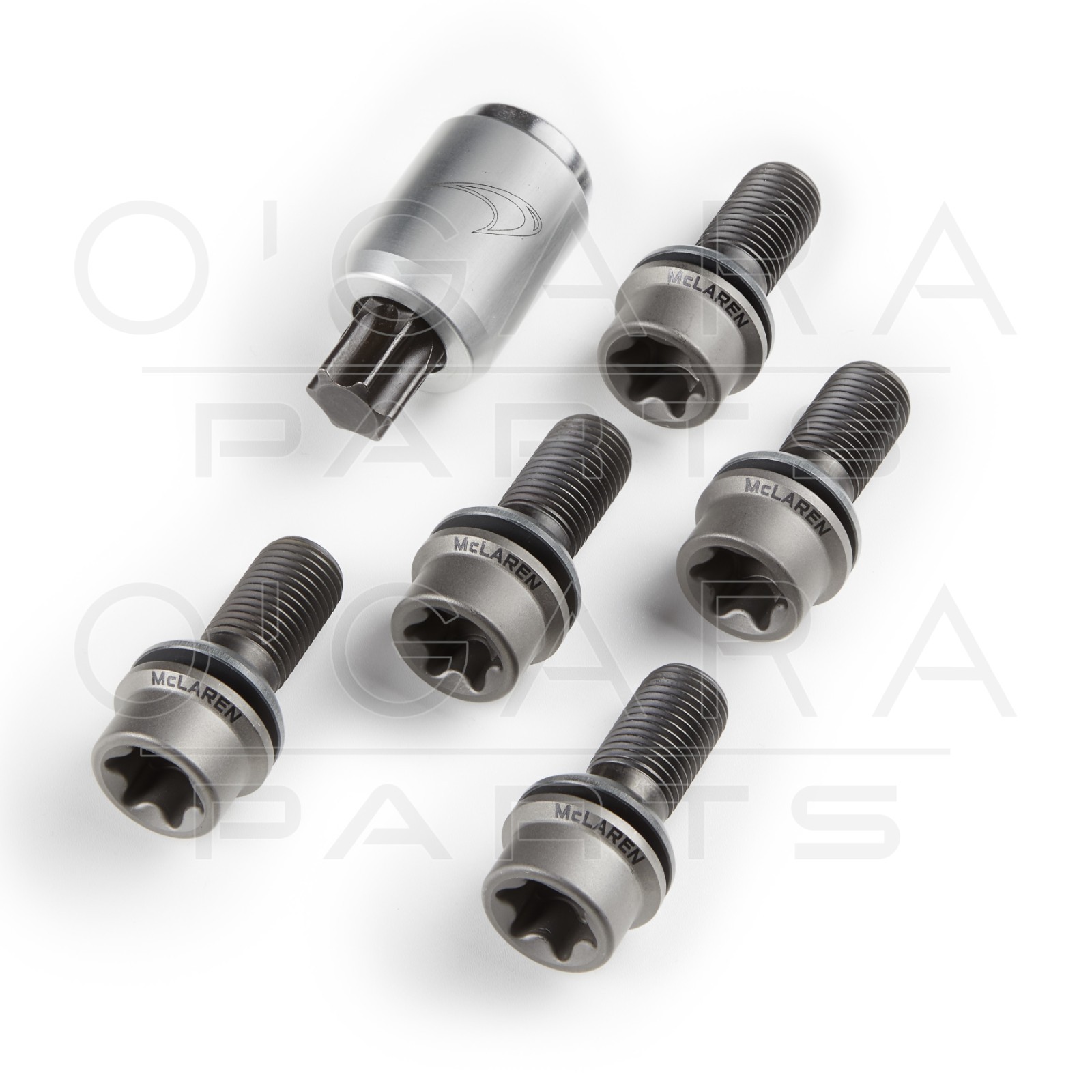 OEM GENUINE McLaren Titanium Wheel Bolts Set [PRE ORDER]