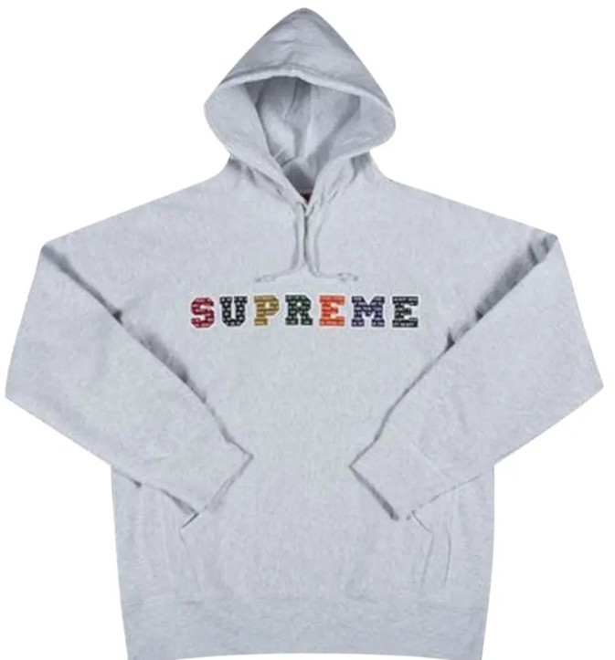 Supreme The Most Hooded Sweatshirt Heather Grey FW19 - Medium - EUC Fits Like Sm