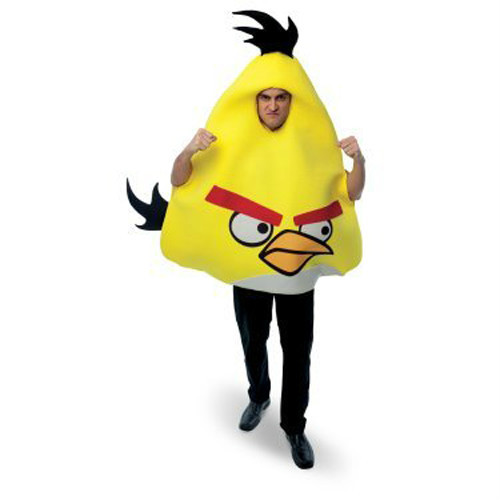 Rovio Angry Birds-Mask or Costume-Yellow,Red,Black Bird & King Pig #1 Costume Rovio Angry Birds-Mask or Costume-Yellow,Red,Black Bird & King Pig #1 Costume