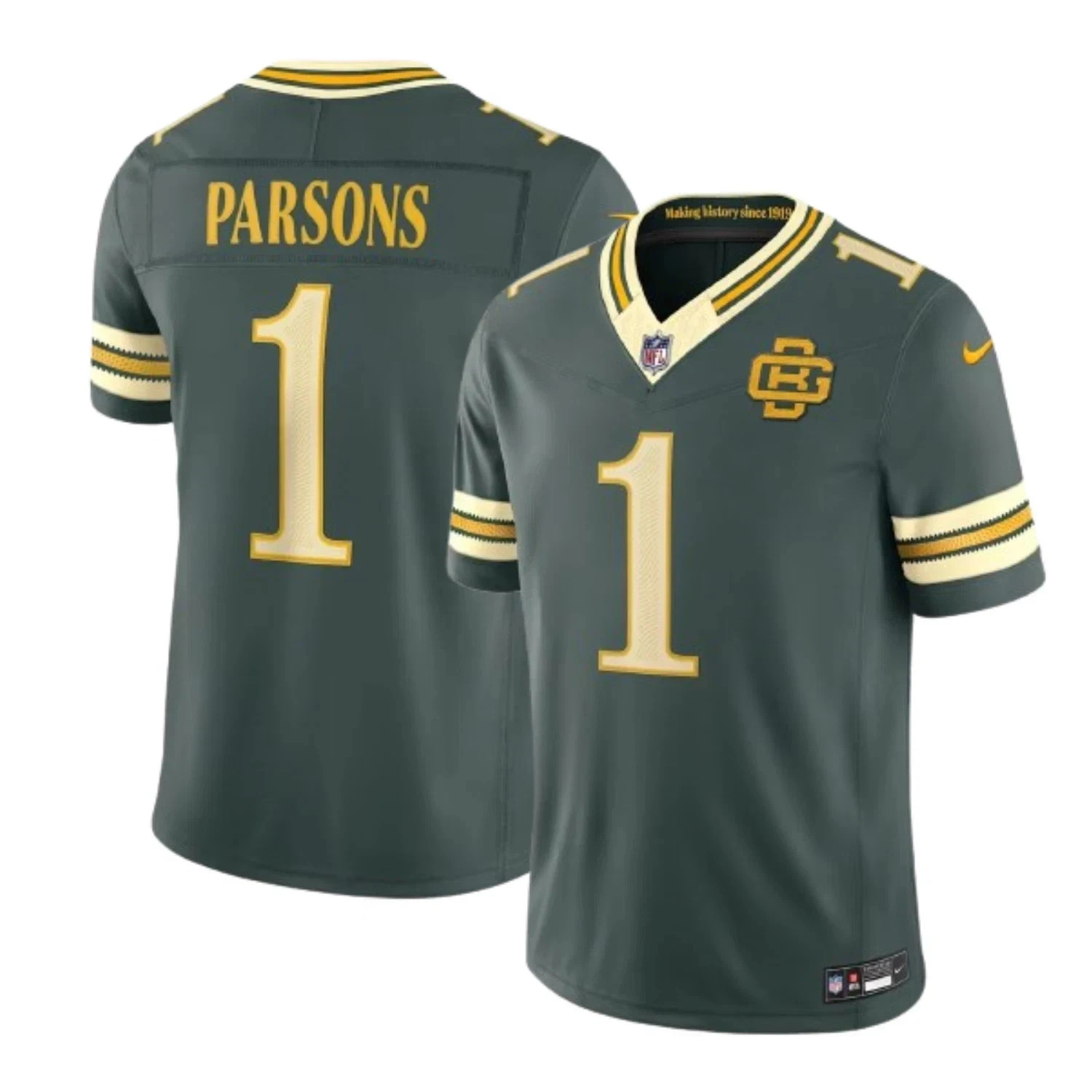 Men's Packers Green 2026 “Rivalries” Vapor Limited Stitched Jersey All Player