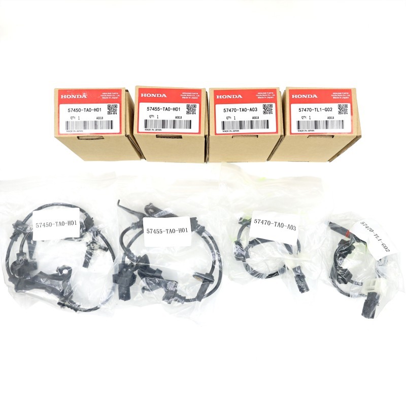 OEM 4PCS ABS Wheel Speed Sensor For HONDA ACCORD 2008-2012 Front Rear Left Right OEM 4PCS ABS Wheel Speed Sensor For HONDA ACCORD 2008-2012 Front Rear Left Right
