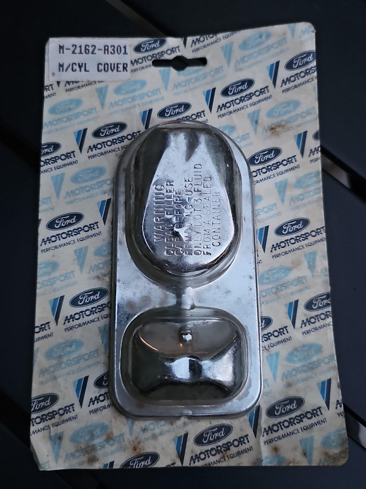 NOS OEM Ford 1960s-70s Mustang/Galaxie/Fairlane Master Cylinder Cap 