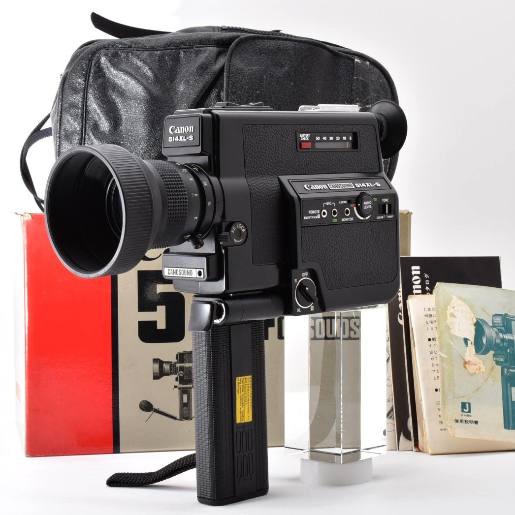 Read [Exc+4] Canon Canosound 514 XL-S Super 8 8mm Movie Film Camera From JAPAN