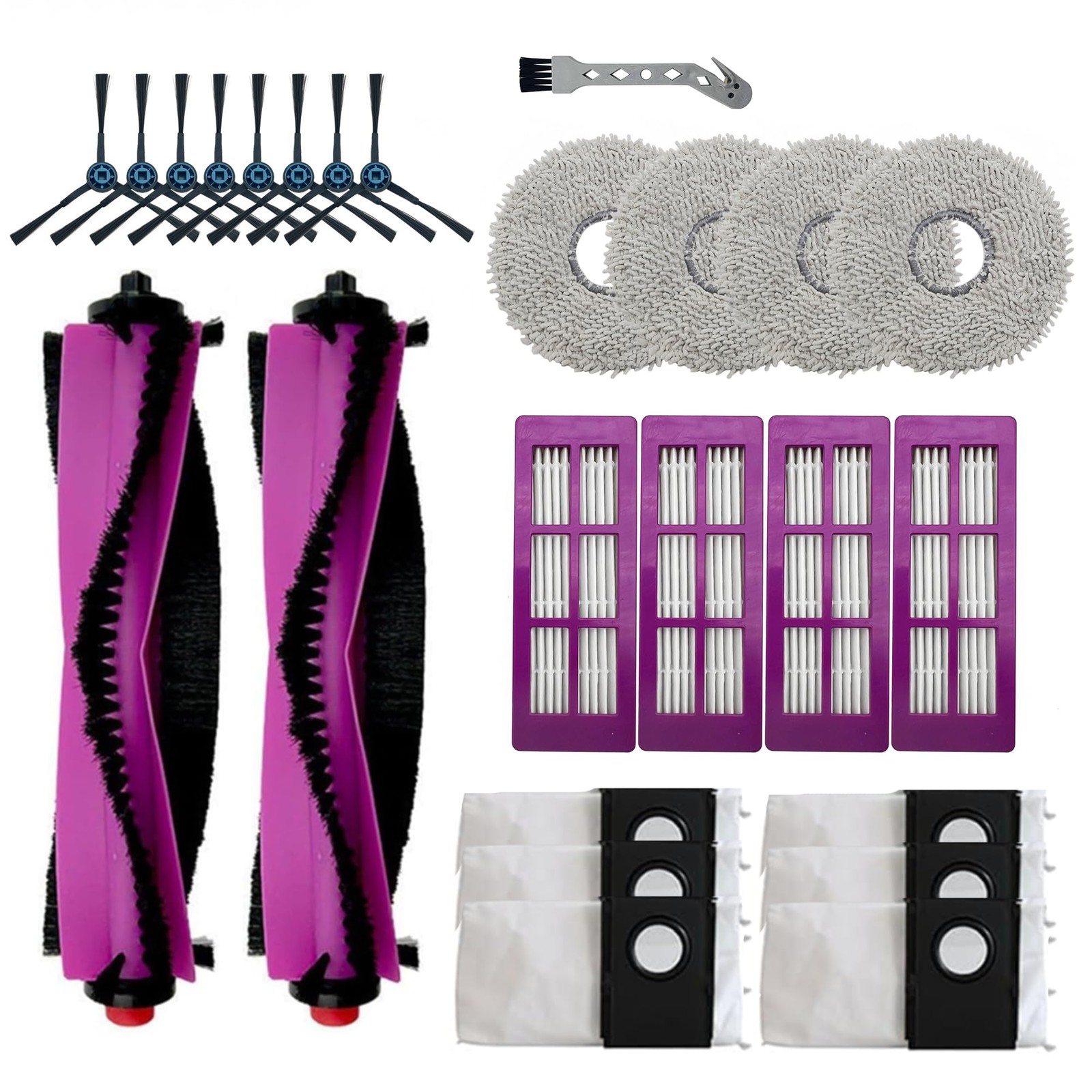 25-Pc Eureka J15 PRO Ultra (ONLY) Complete Care Kit - Replacement Parts for E...