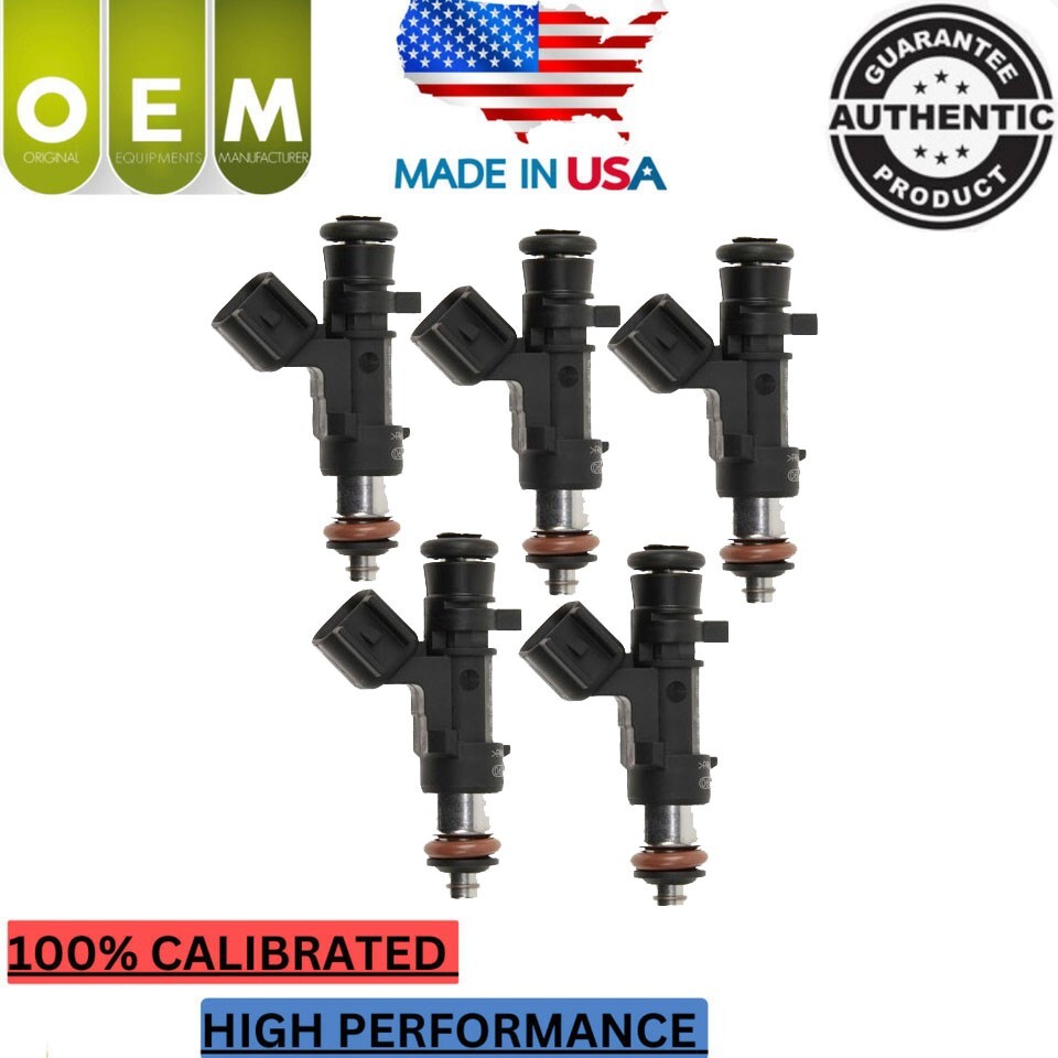NEW OEM 5X Bosch Fuel Injectors For 2016 Volvo S60 2.5L  l5 #0280158315