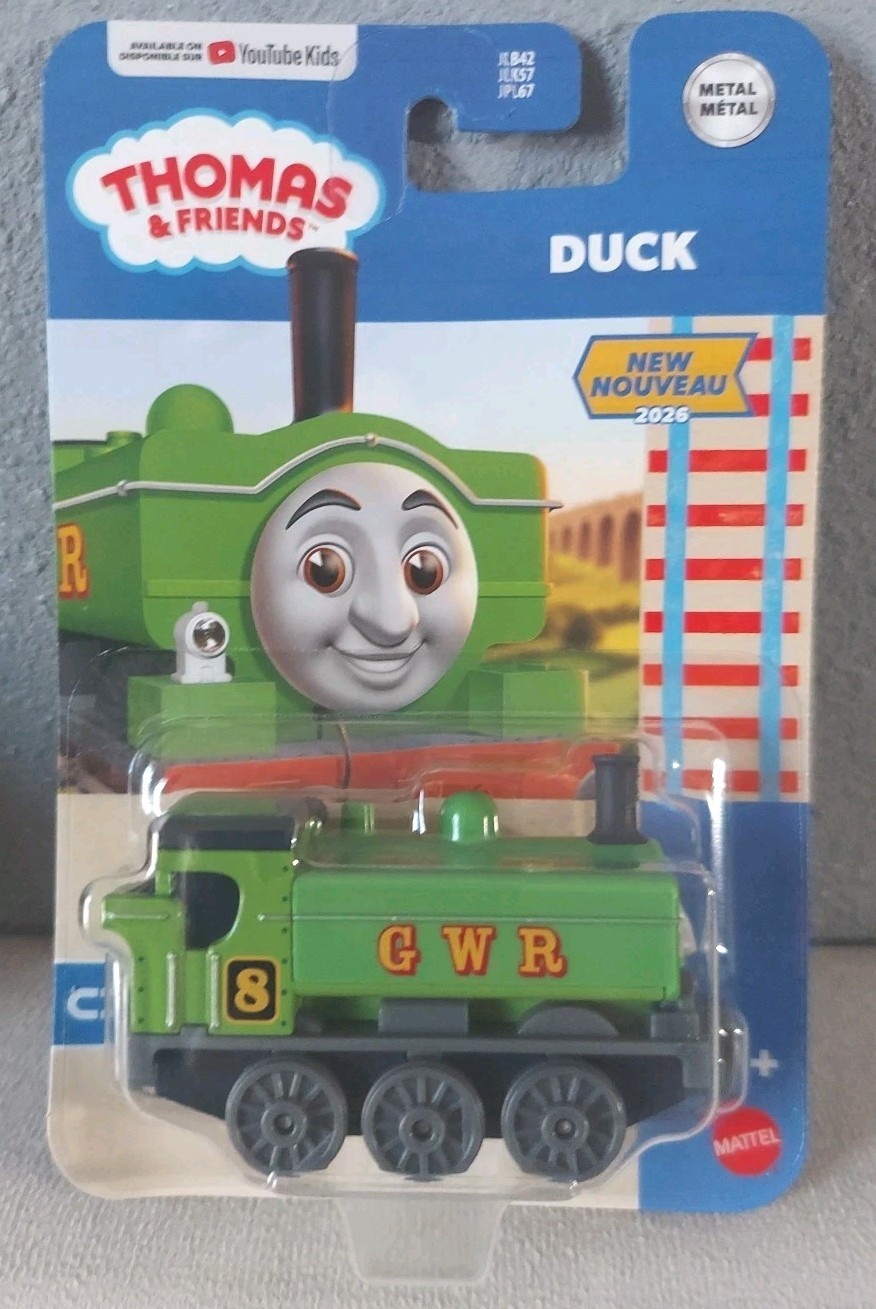 Thomas & Friends Push Along Metal Trains 2026 - DUCK