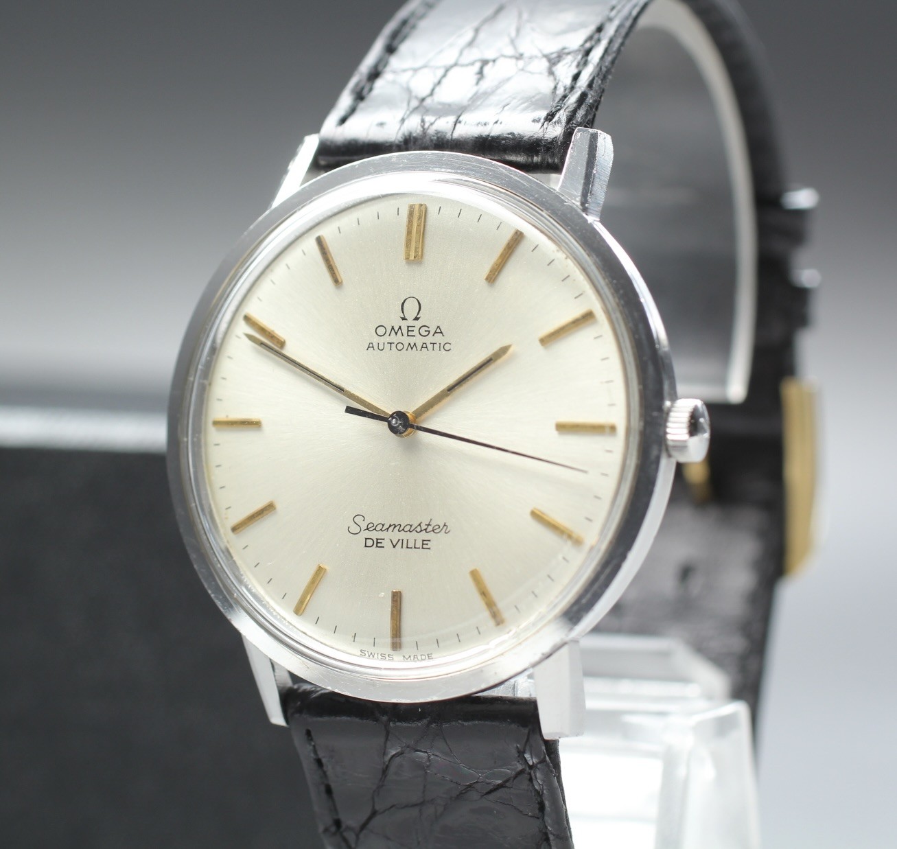 Serviced [Near MINT] Vintage OMEGA Seamaster De Ville Cal.711 AT 34mm Mens Watch