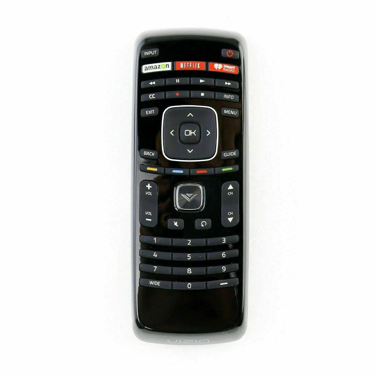 LOT XRT112 for Smart TV Vizio Remote Control Amazon Netflix iHeart Radio APP Key LOT XRT112 for Smart TV Vizio Remote Control Amazon Netflix iHeart Radio APP Key