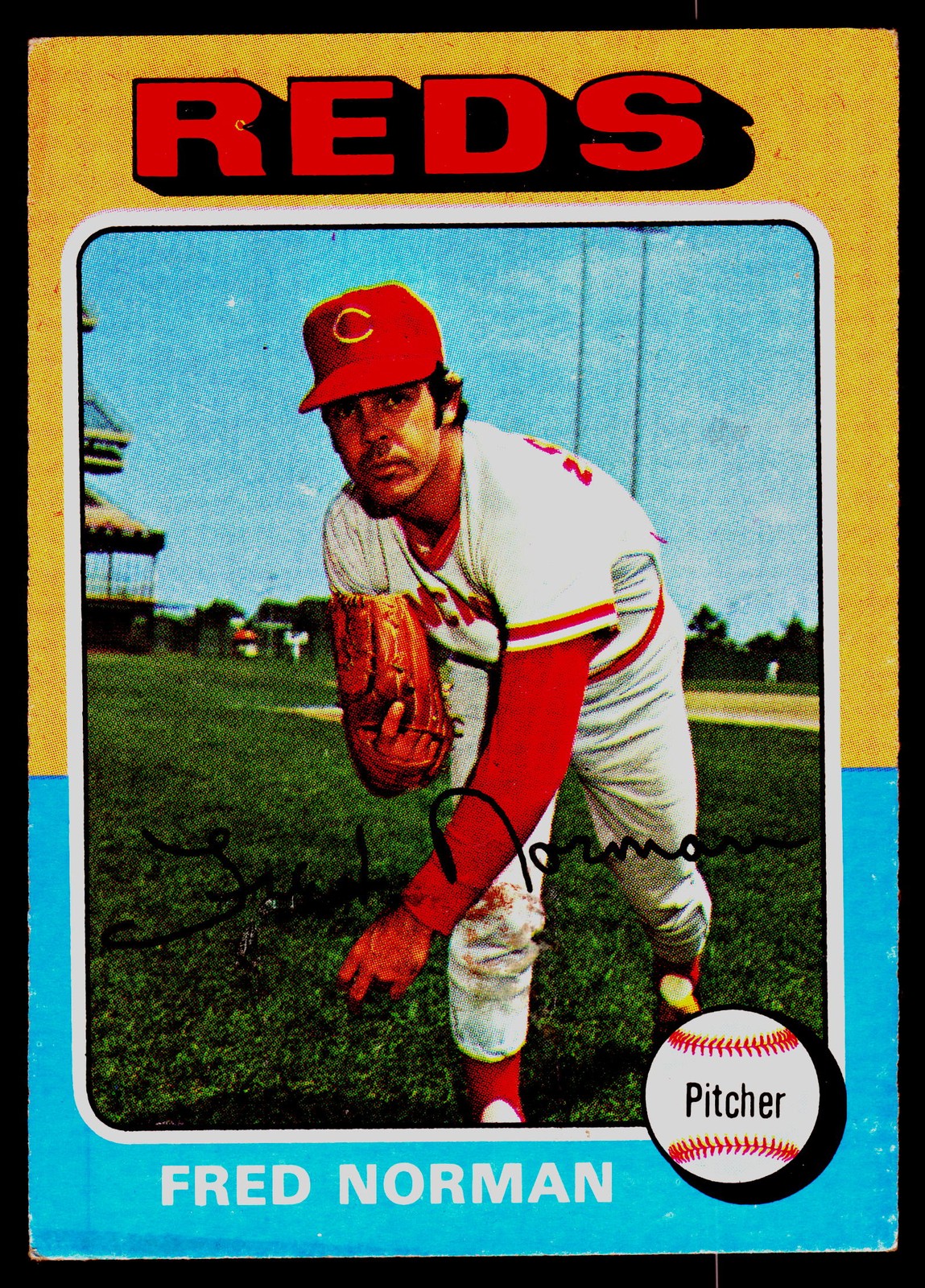 1975 Topps #396 Fred Norman - VG 1975 Topps #396 Fred Norman - VG