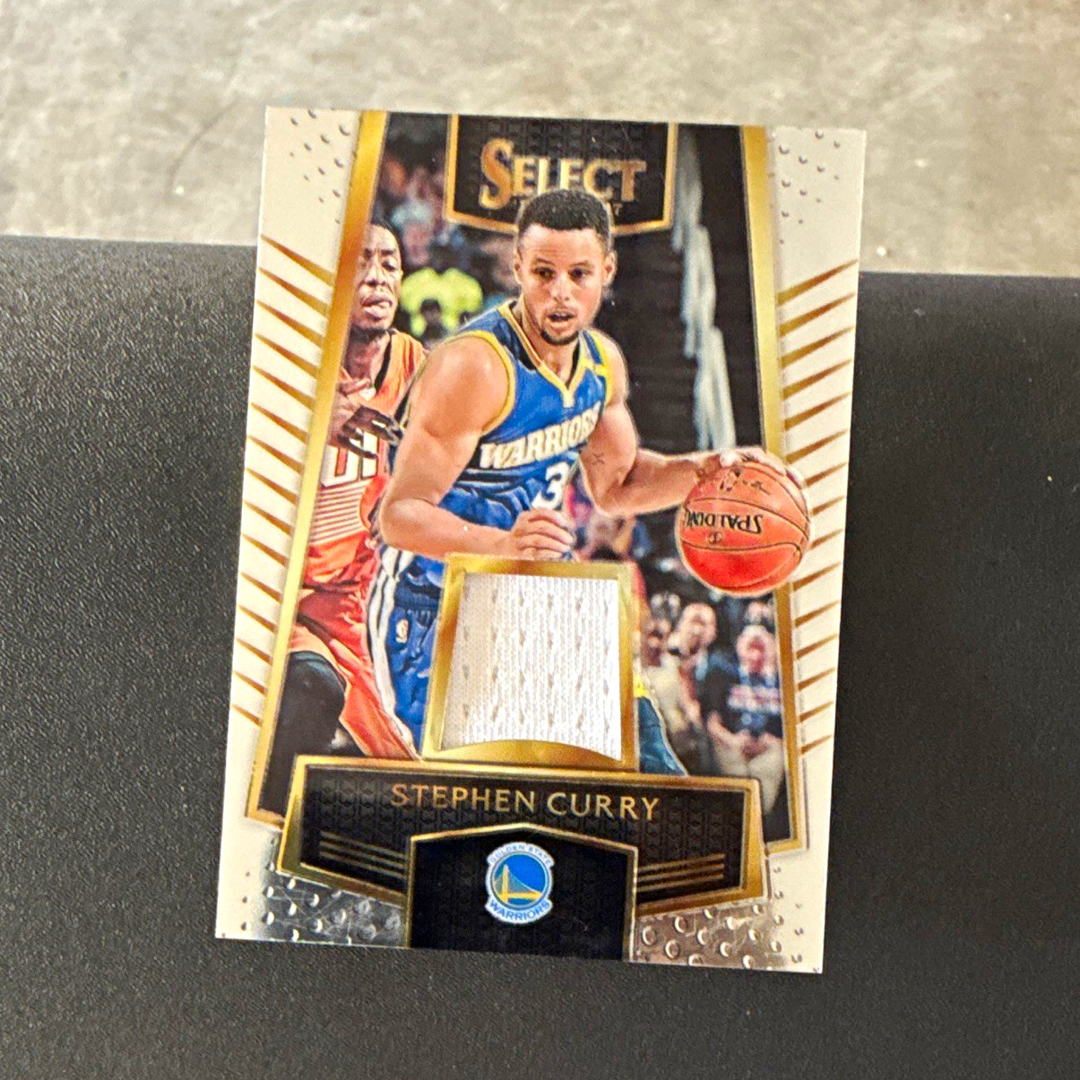 Panini 2016-17 Select Swatches Stephen Curry #46 Memorabilia Warriors