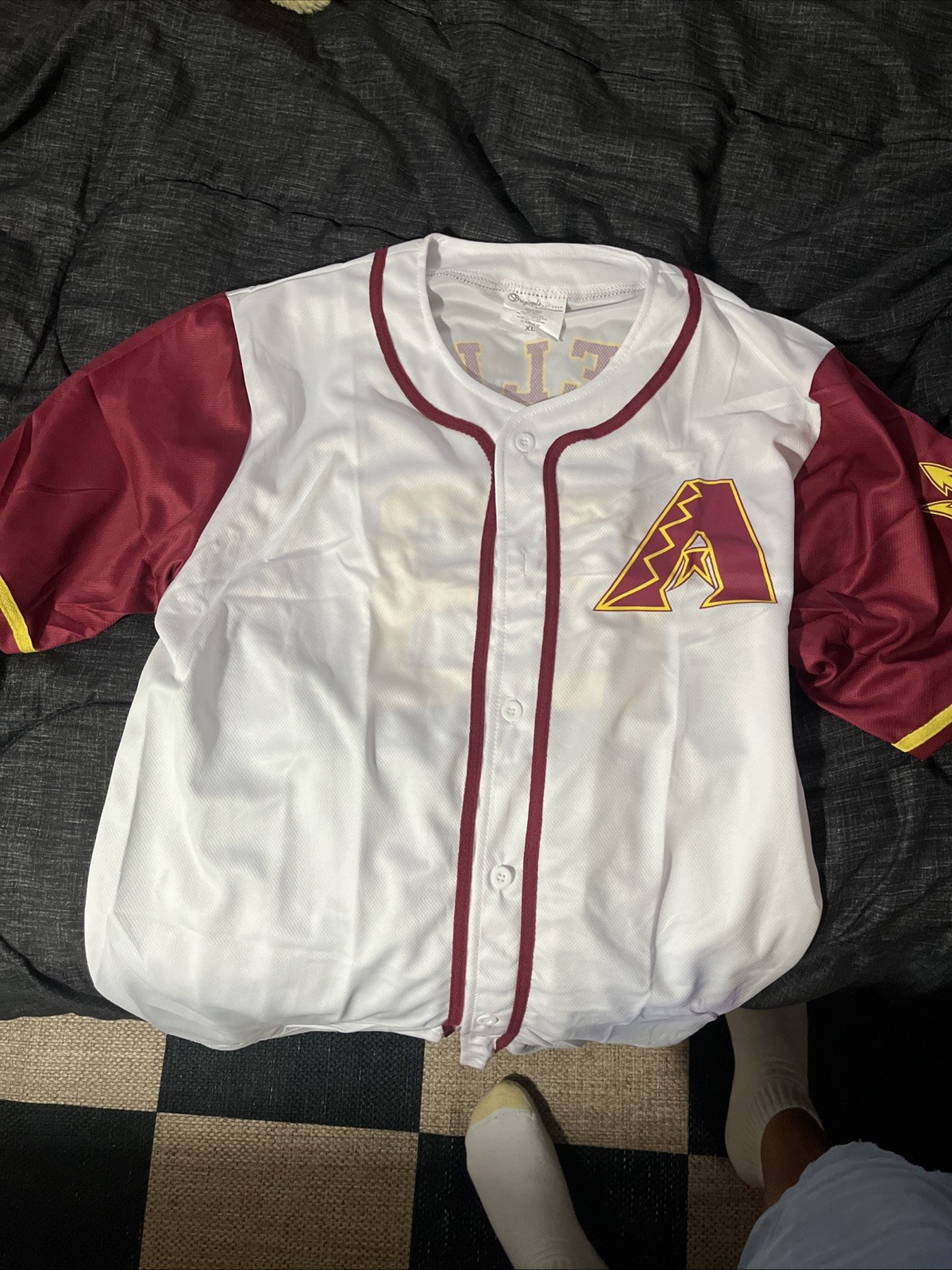 Brand New XL Arizona Diamondbacks ASU Night Jersey Giveaway 2026 Special Event