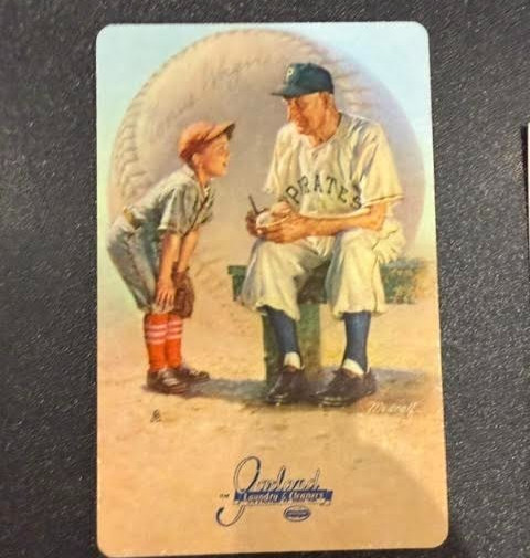 1953 Honus Wagner BROWN & BIGELOW Playing Card  10 OF SPADES NM