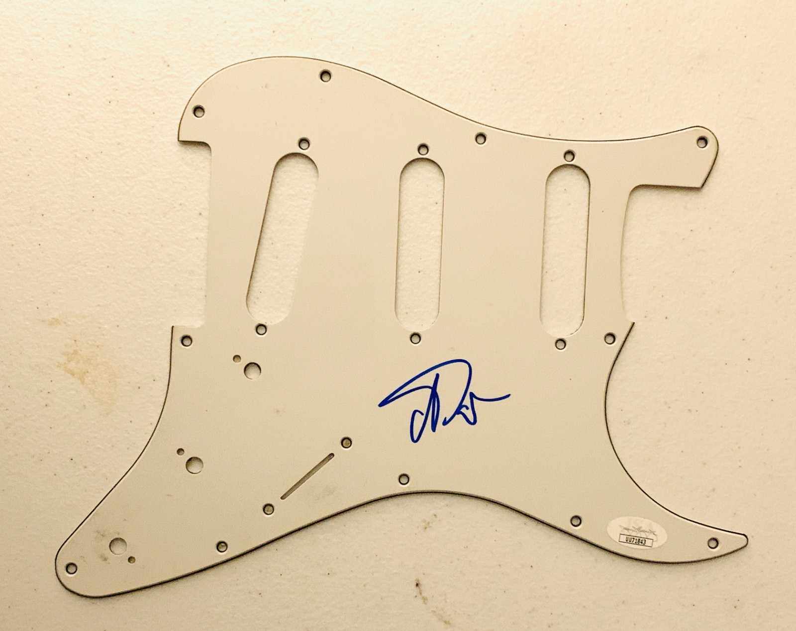 Phish Trey Anastasio Signed Guitar Pickguard JSA