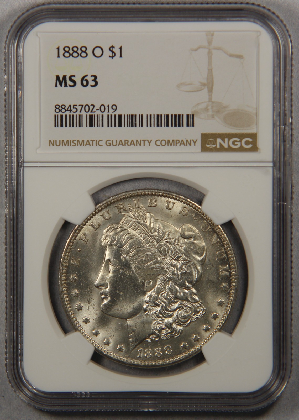 1888-O Morgan Silver Dollar NGC MS63 TOUGH DATE 1888-O Morgan Silver Dollar NGC MS63 TOUGH DATE
