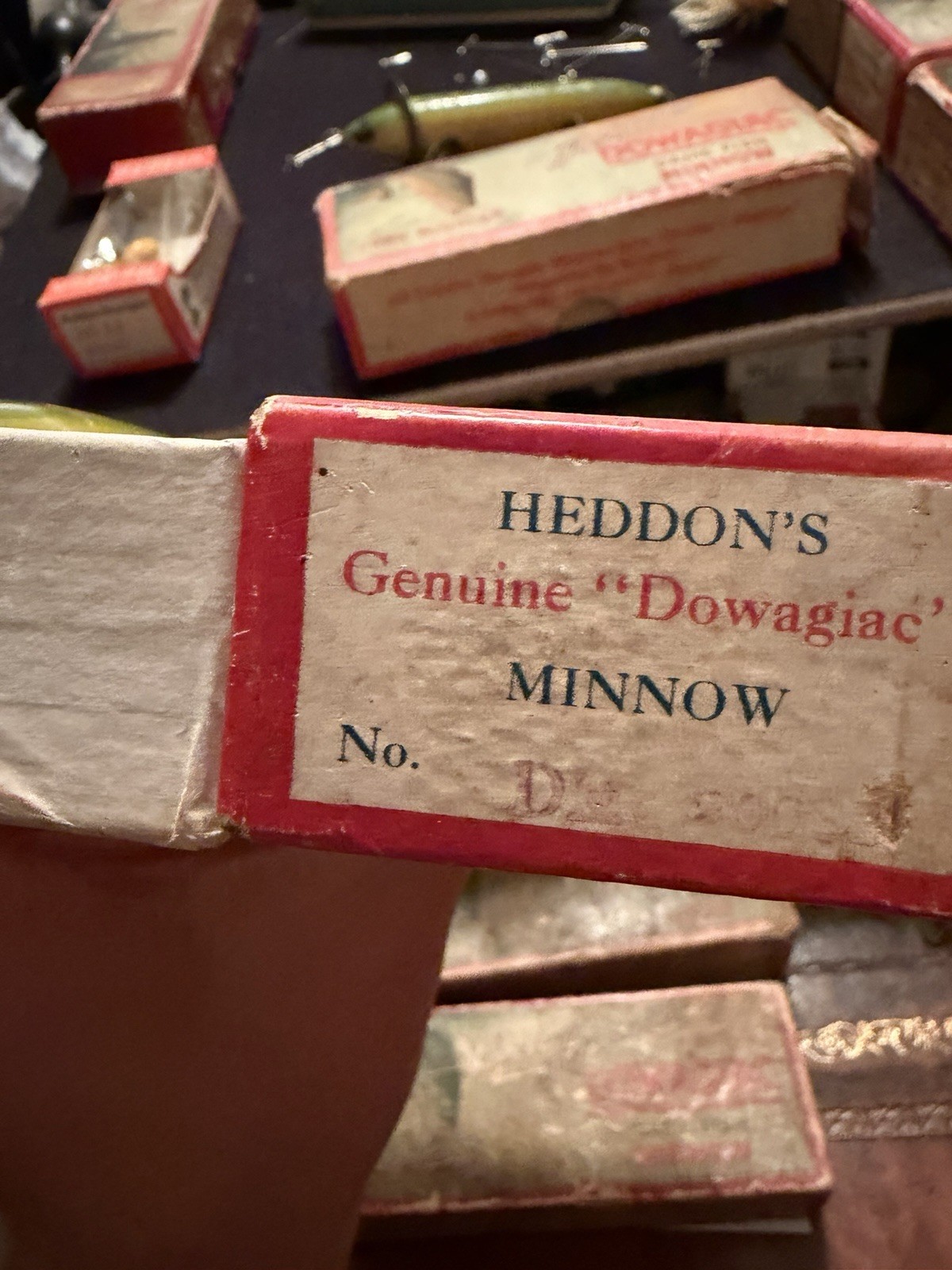Heddon Dowagiac small spot frog spot 200. Down bass box . Beautiful lure Heddon Dowagiac small spot frog spot 200. Down bass box . Beautiful lure