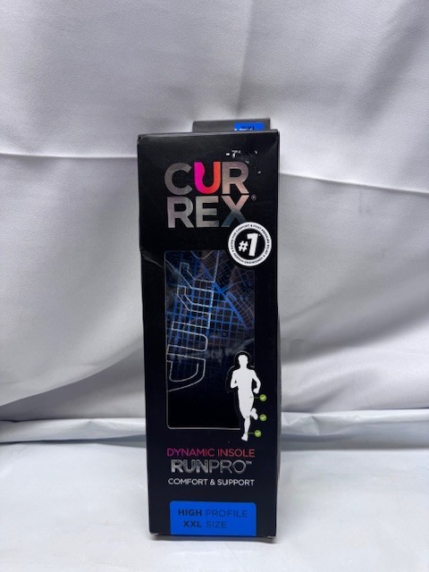 CURREX RUNPRO Insoles -Dynamic Insoles for Cycling-High Profile-XXL*New
