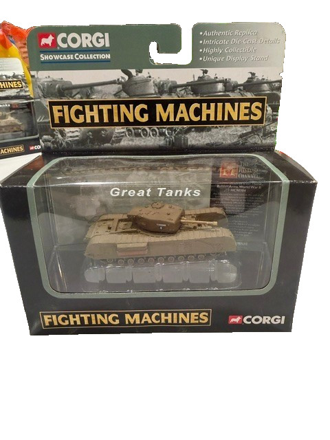 CORGI FIGHTING MACHINES CHURCHILL NORTH IRISH BRITISH ARMY TANK WWII HC90304 NEW CORGI FIGHTING MACHINES CHURCHILL NORTH IRISH BRITISH ARMY TANK WWII HC90304 NEW