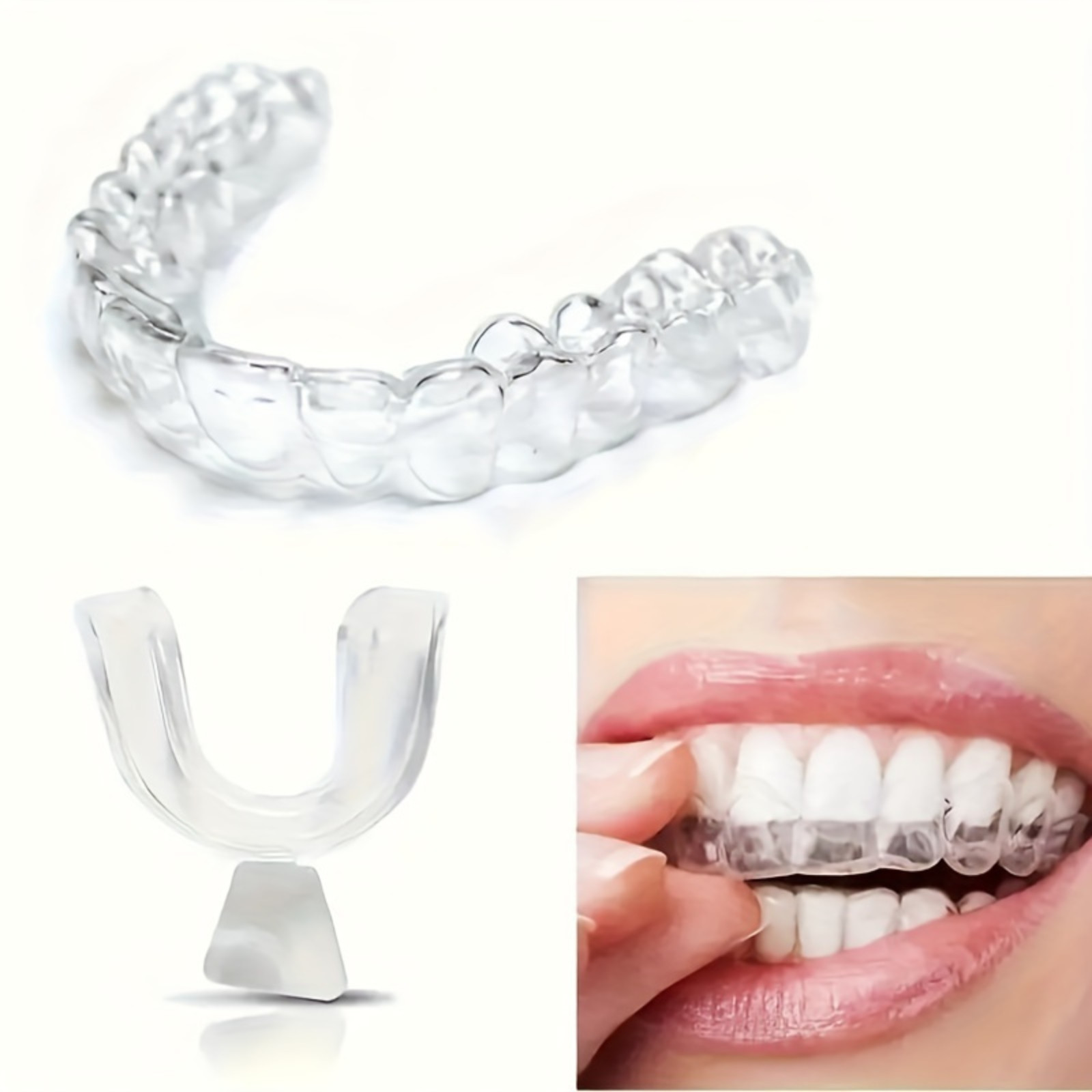 Gratulor - Custom-Fit Dental Night Mouth Guard for Teeth Grinding Clenching Br