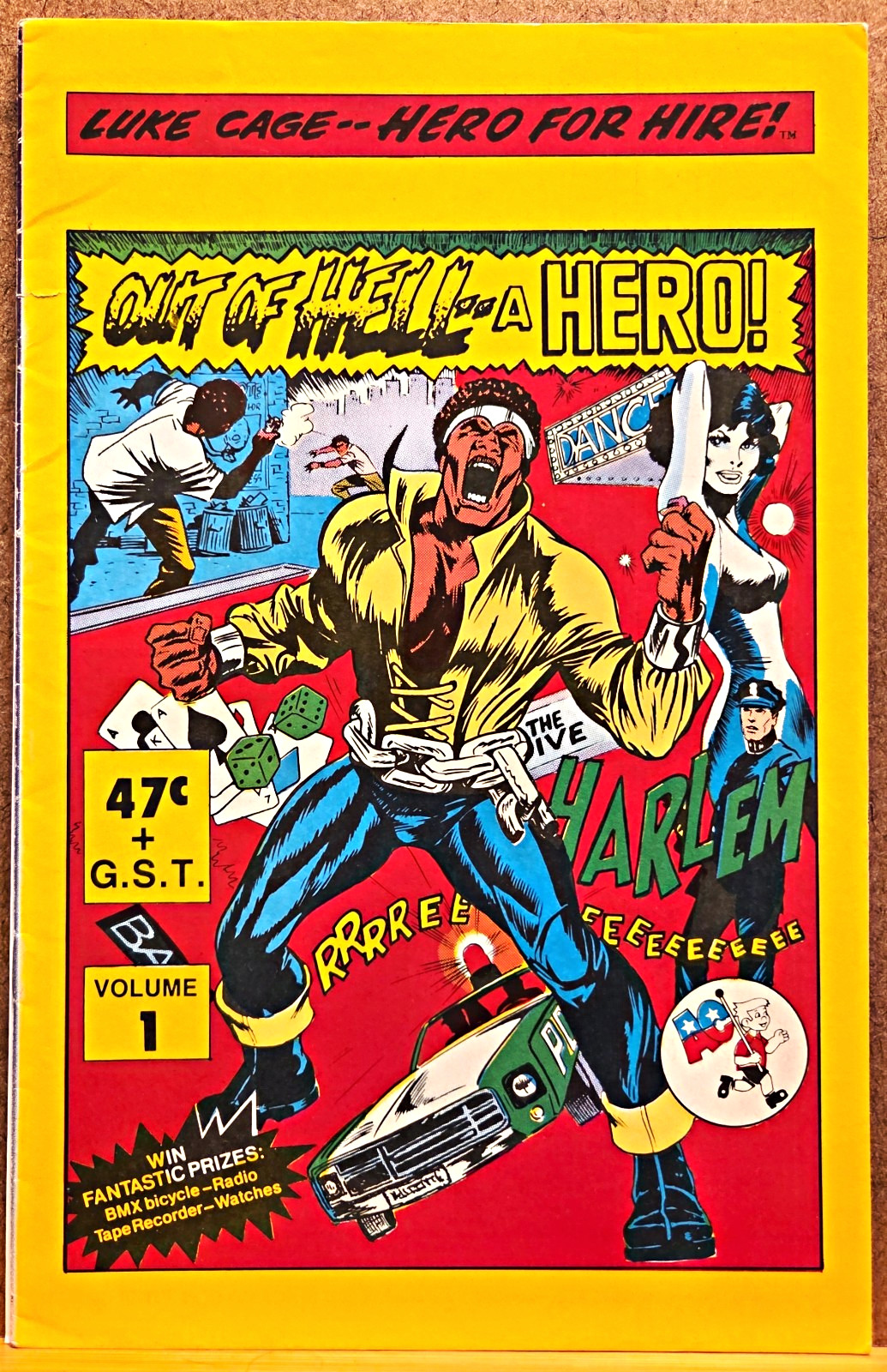 South African Luke Cage Hero for Hire #1 Foreign Comics South African Luke Cage Hero for Hire #1 Foreign Comics