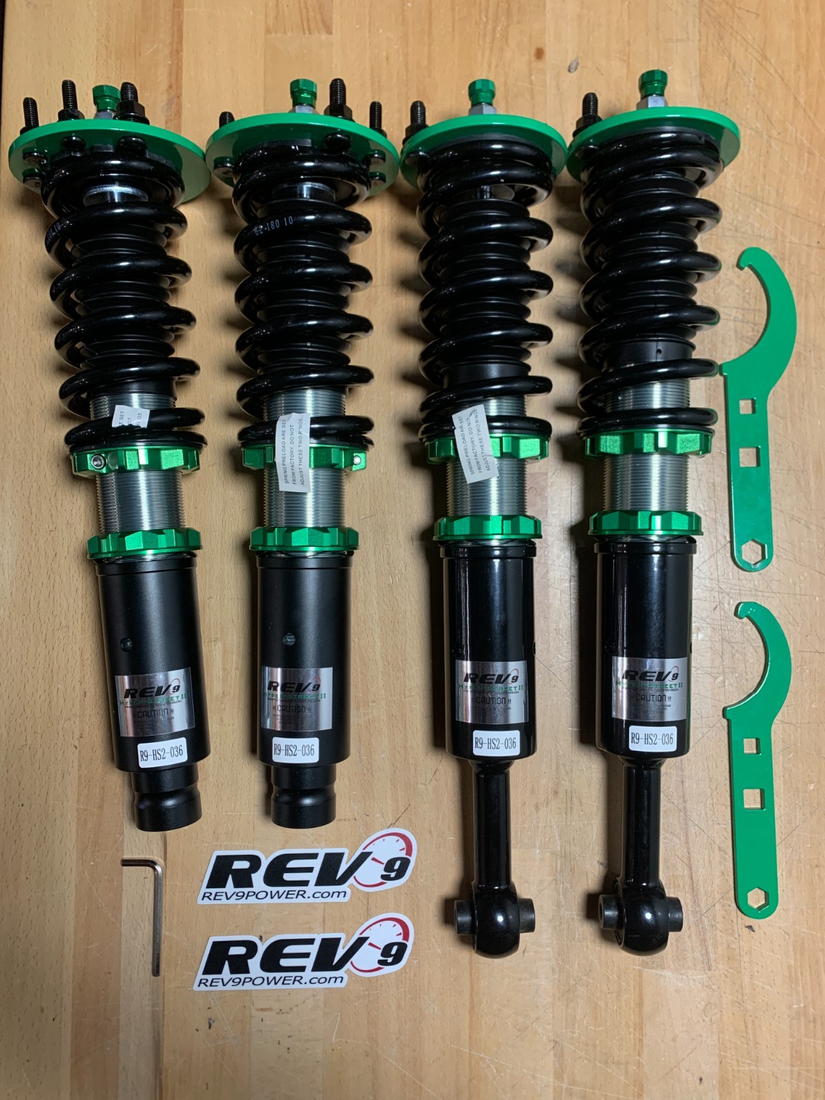 Open Box - Rev9 Hyper Street II Coilover Kit w/ 32-Way Damping For 98-02 Accord
