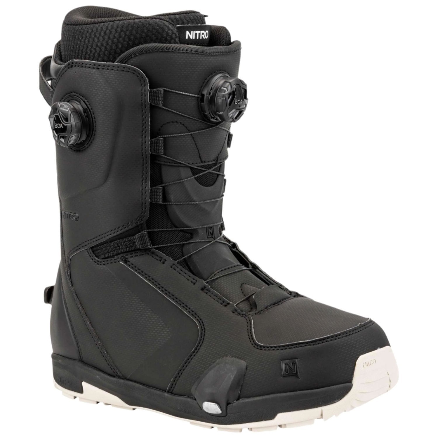 Nitro Darkseid Step On Compatible Snowboard Boots Men\'s 10.5 Black 2024
