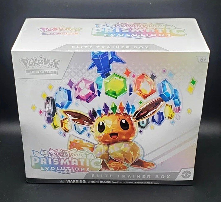 Pokemon: Prismatic Evolutions (ETB) - Pokemon TCG - New, sealed Pokemon: Prismatic Evolutions (ETB) - Pokemon TCG - New, sealed