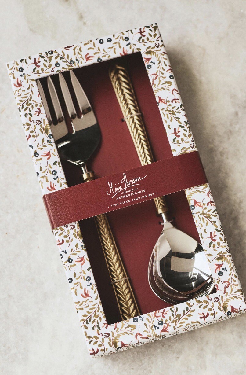 Anthropologie Mimi Thorisson Italian Hours Serving Set *New*
